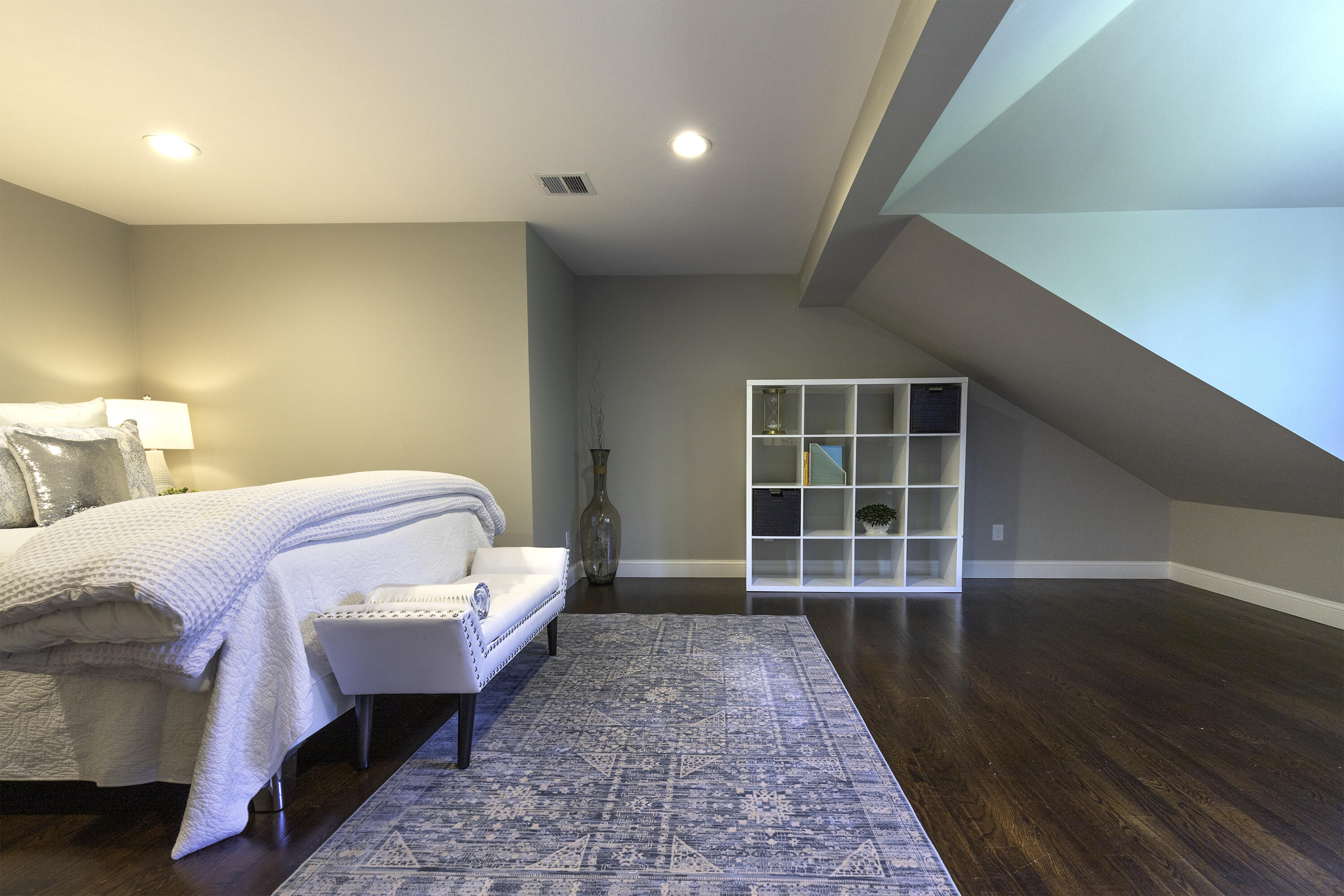 52 Boardley Road Sandwich, MA 02563 - Photo 65 of 100 a bedroom with a bed and wooden floor