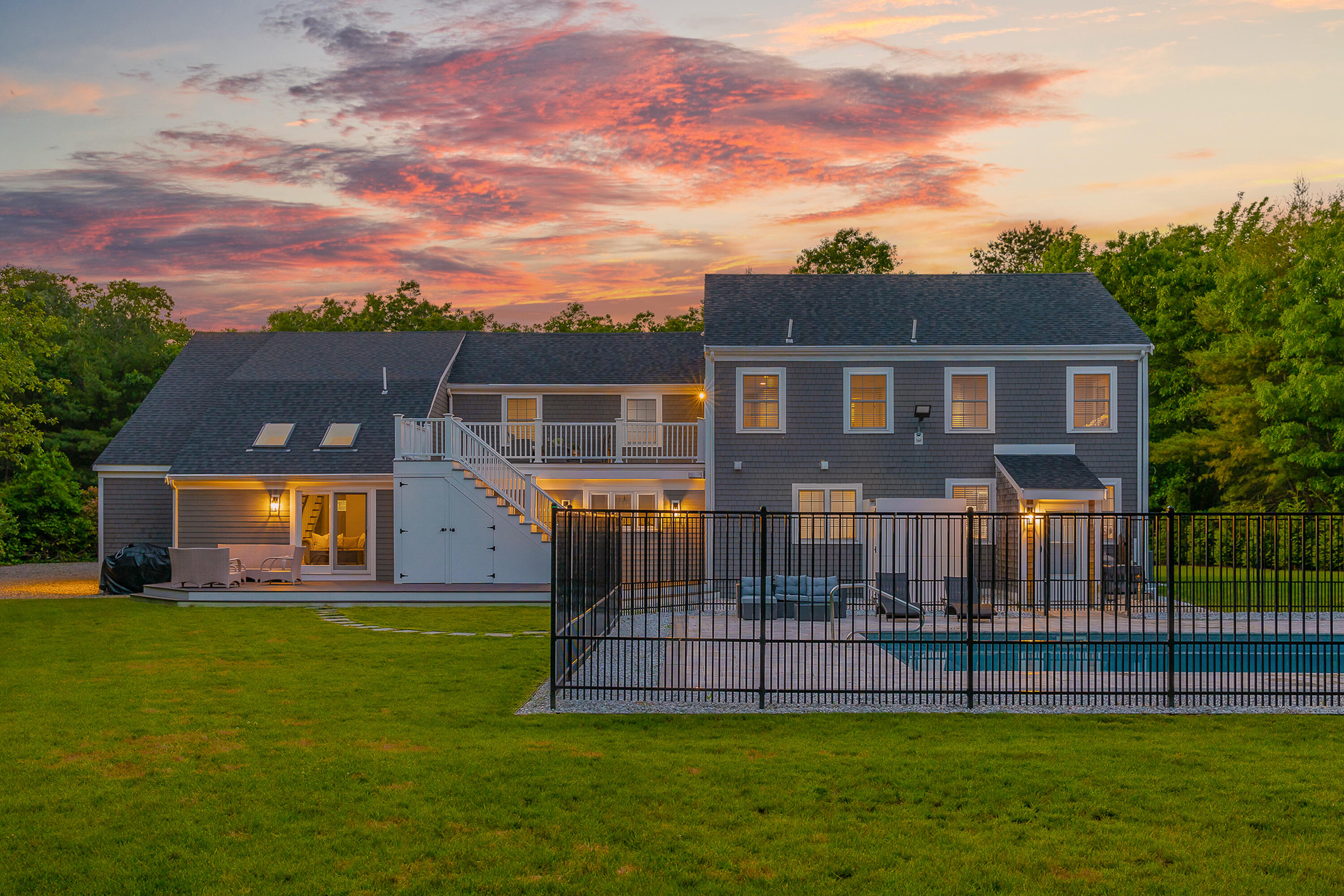 52 Boardley Road Sandwich, MA 02563 - Photo 94 of 100 a view of a house with a swimming pool