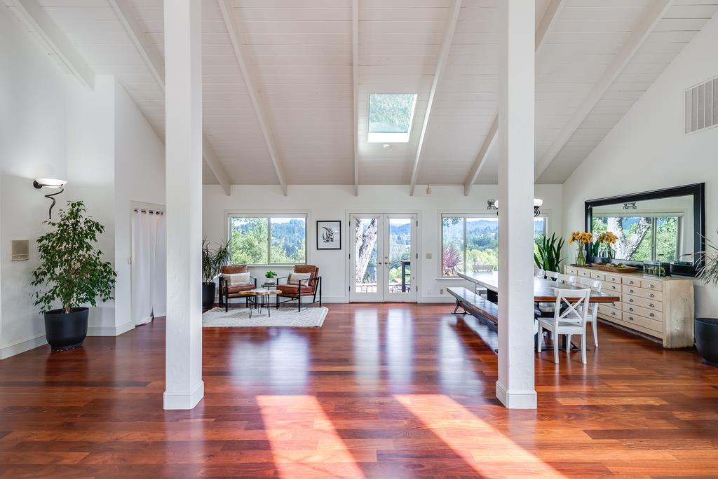 1501 Hidden Valley Road Soquel, CA 95073 - Photo 18 of 61 a living room with furniture and a large window