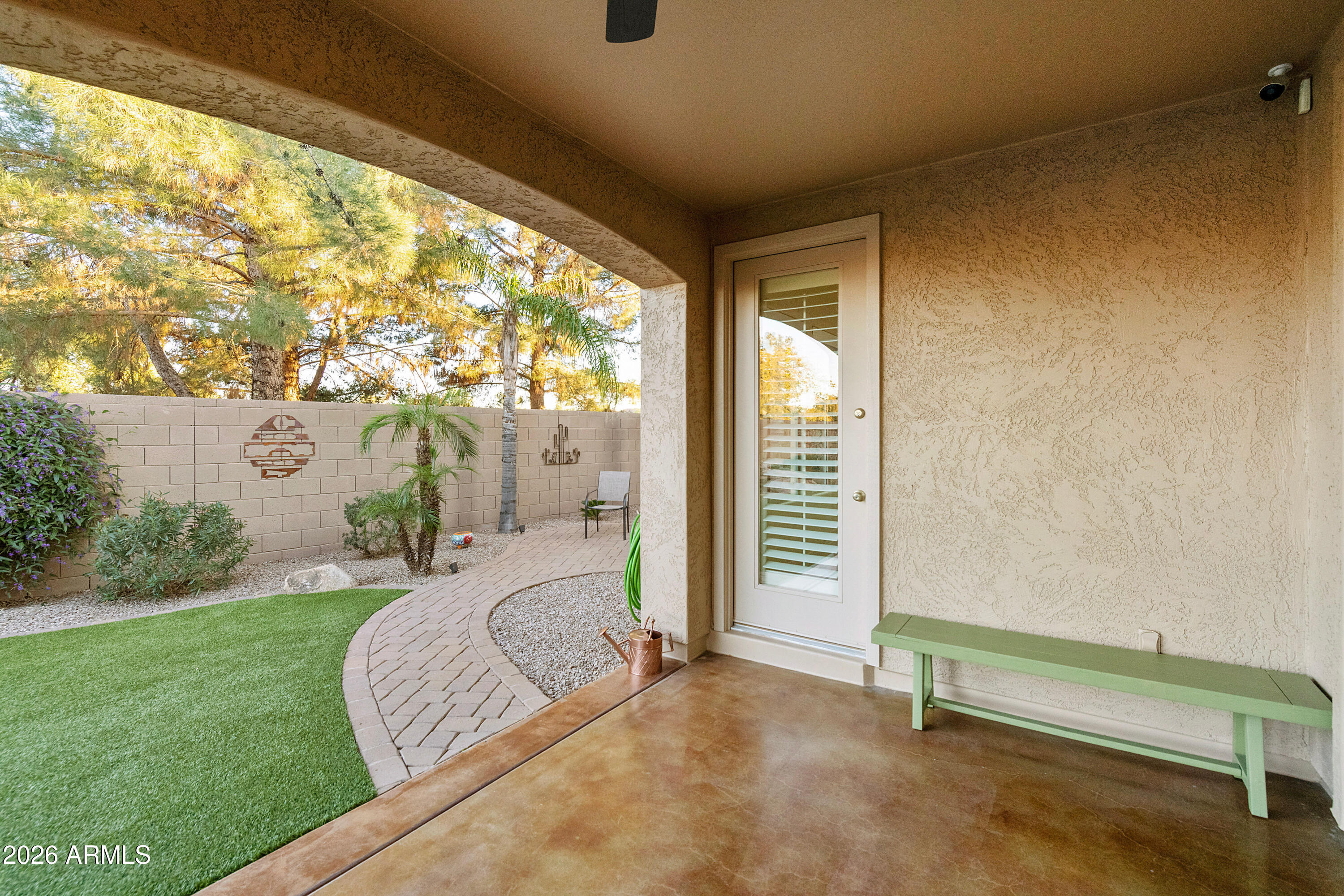 5291 South Sugarberry Court Gilbert, AZ 85298 - Photo 41 of 67 a house view with a garden space