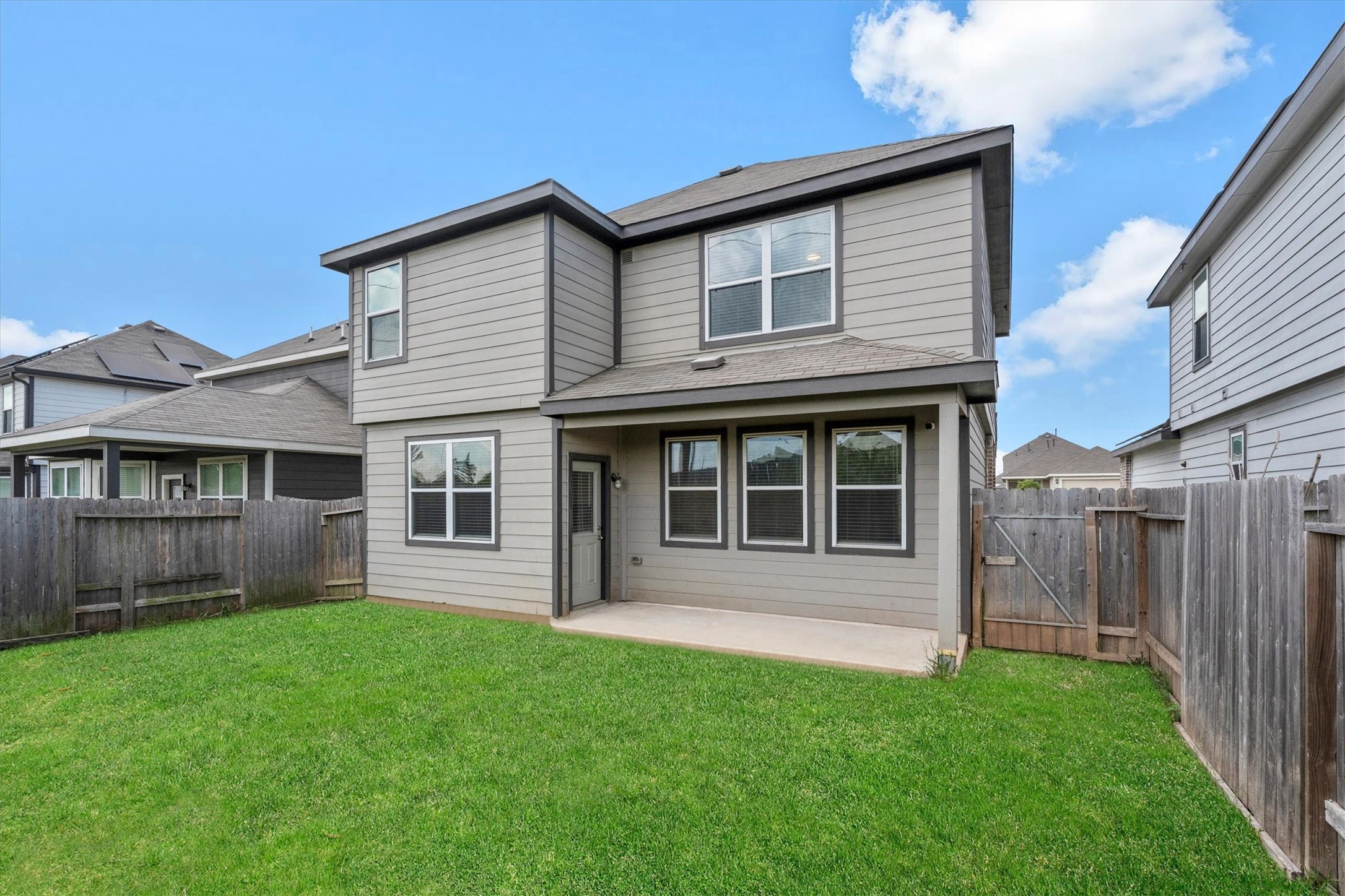23622 Goodfellow Drive Spring, TX 77373 - Photo 31 of 34 a view of a house with a yard and front view of a house