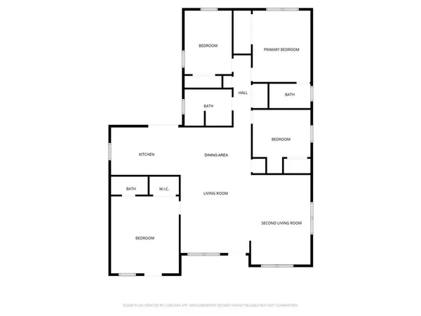 a picture of a floor plan