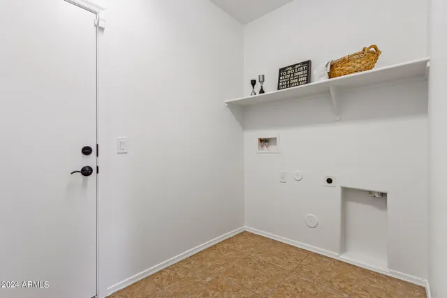 a backyard of a house