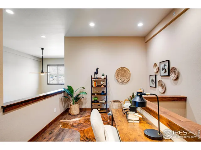 a very nice looking room with a large window