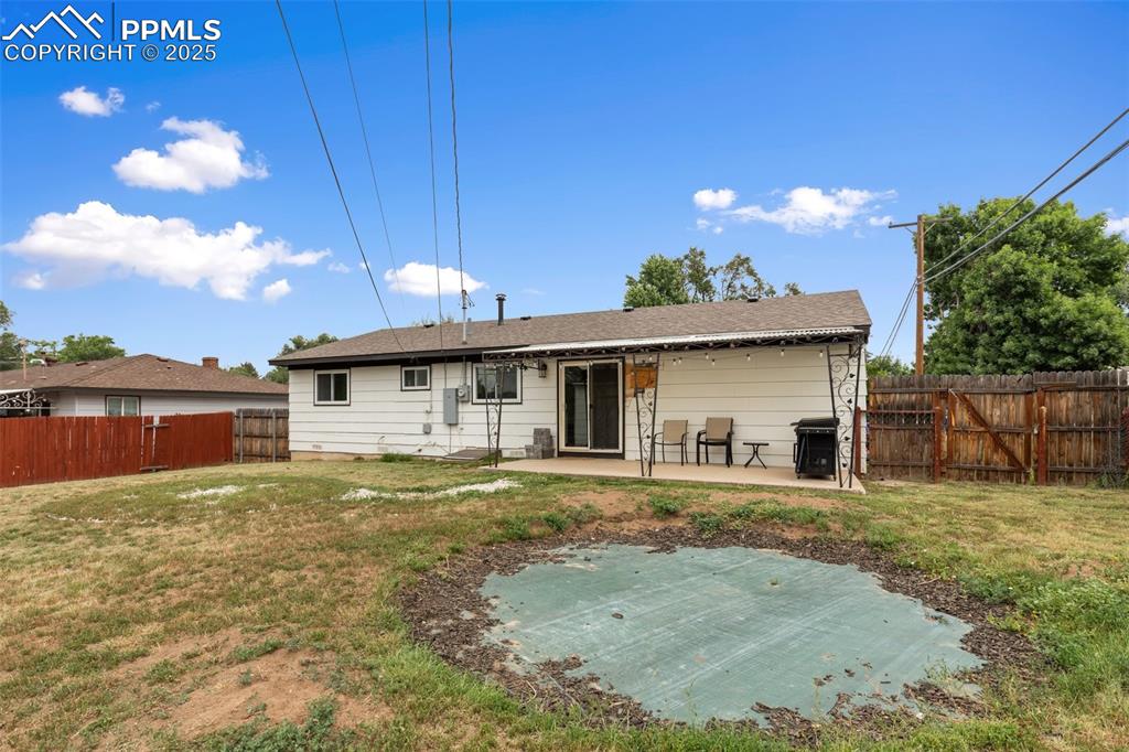 509 Inca Drive Colorado Springs, CO 80911 - Photo 27 of 30 a view of a house with a patio