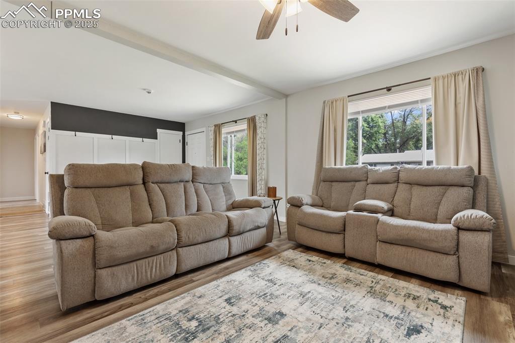 509 Inca Drive Colorado Springs, CO 80911 - Photo 7 of 30 a living room with furniture and a large window