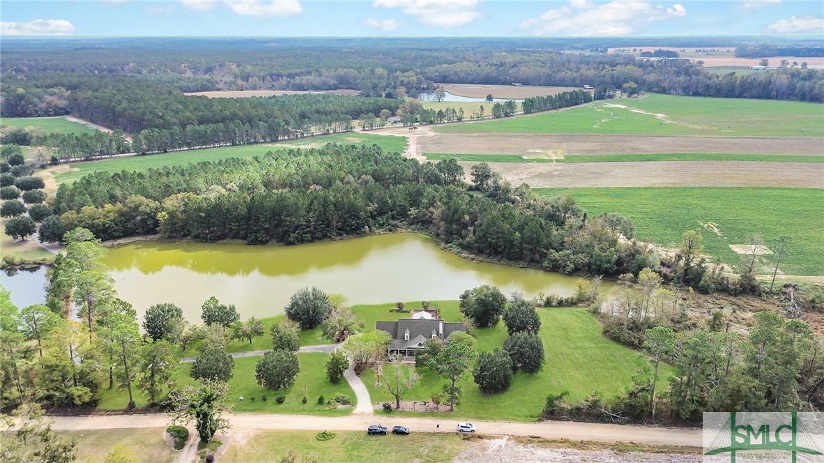 980 Bernard Smith Road Statesboro, GA 30461 - Photo 45 of 49 Birdseye view of private paradise