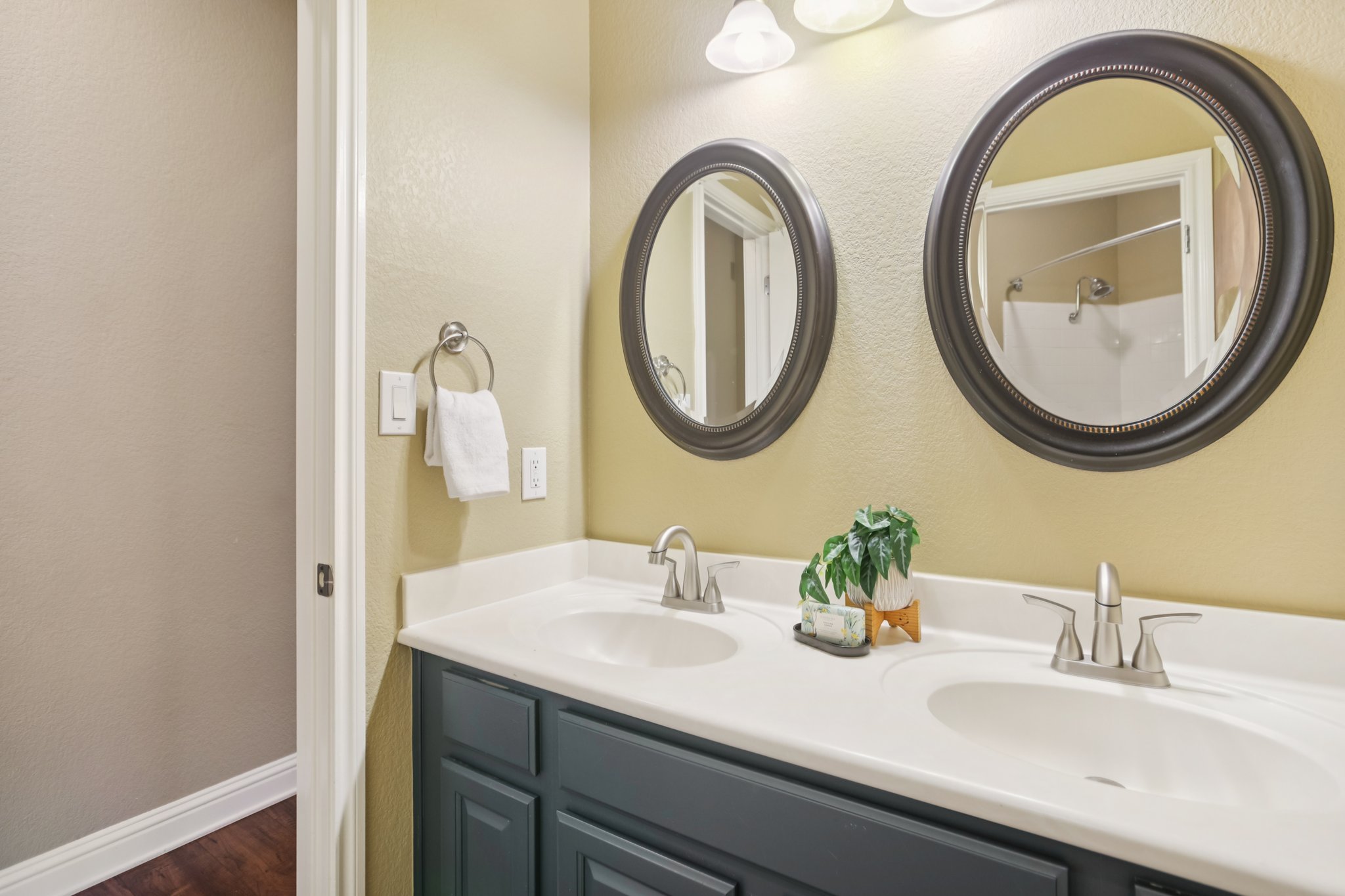 10525 Roy Butler Drive Austin, TX 78717 - Photo 16 of 40 Secondary bathroom with dual sinks