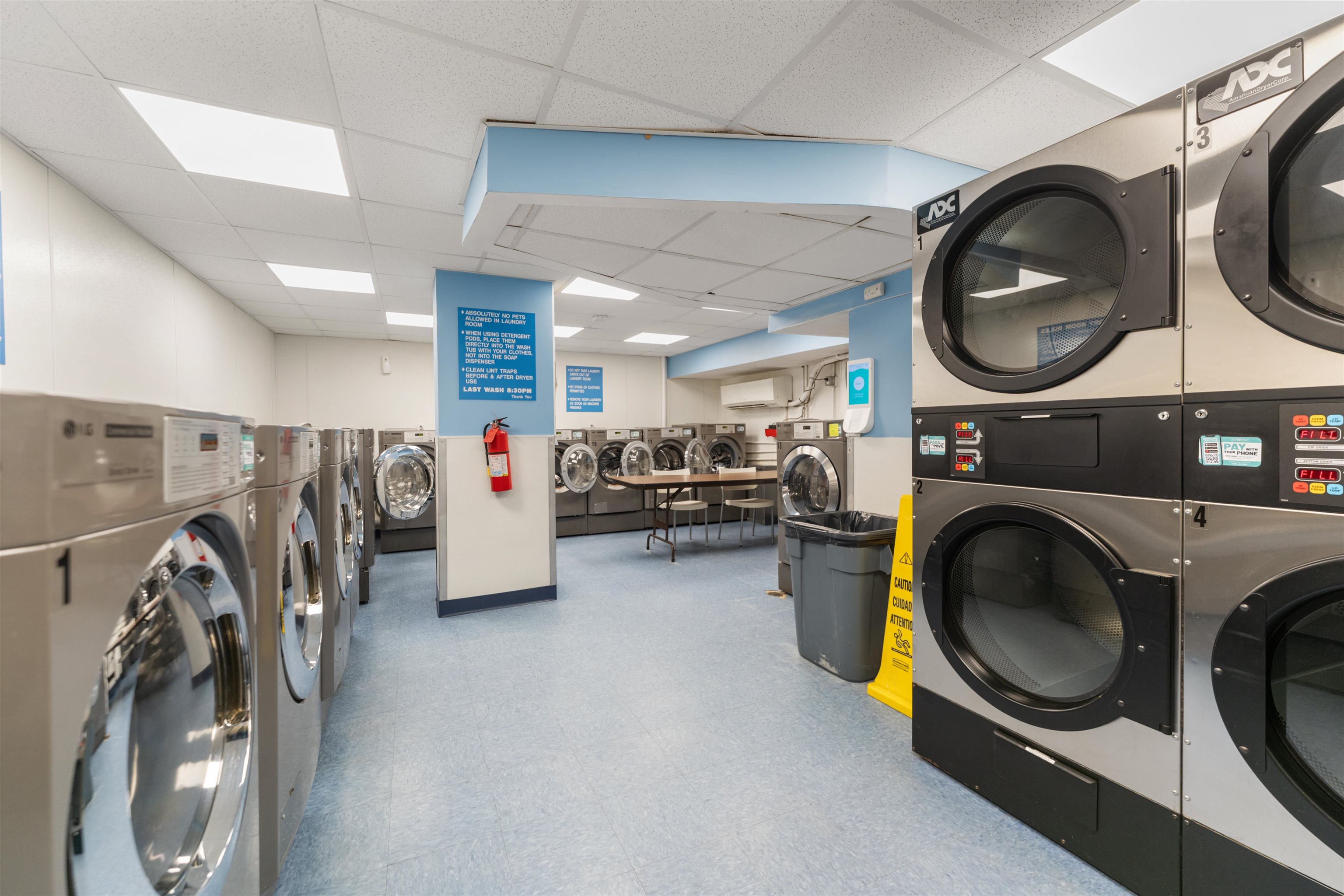 6515 JFK Boulevard East, Unit 4C West New York, NJ 07093 - Photo 9 of 14 a view of a storage and utility room with washer and dryer