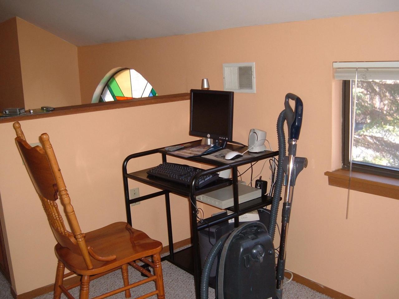 138 English Court Bushkill, PA 18324 - Photo 8 of 10 a view of a workspace with furniture and a window