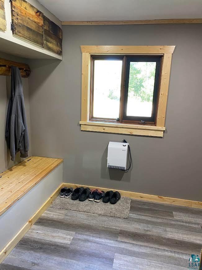 1896 Echo Trail Ely, MN 55731 - Photo 3 of 20 Mudroom featuring baseboards and wood finished floors