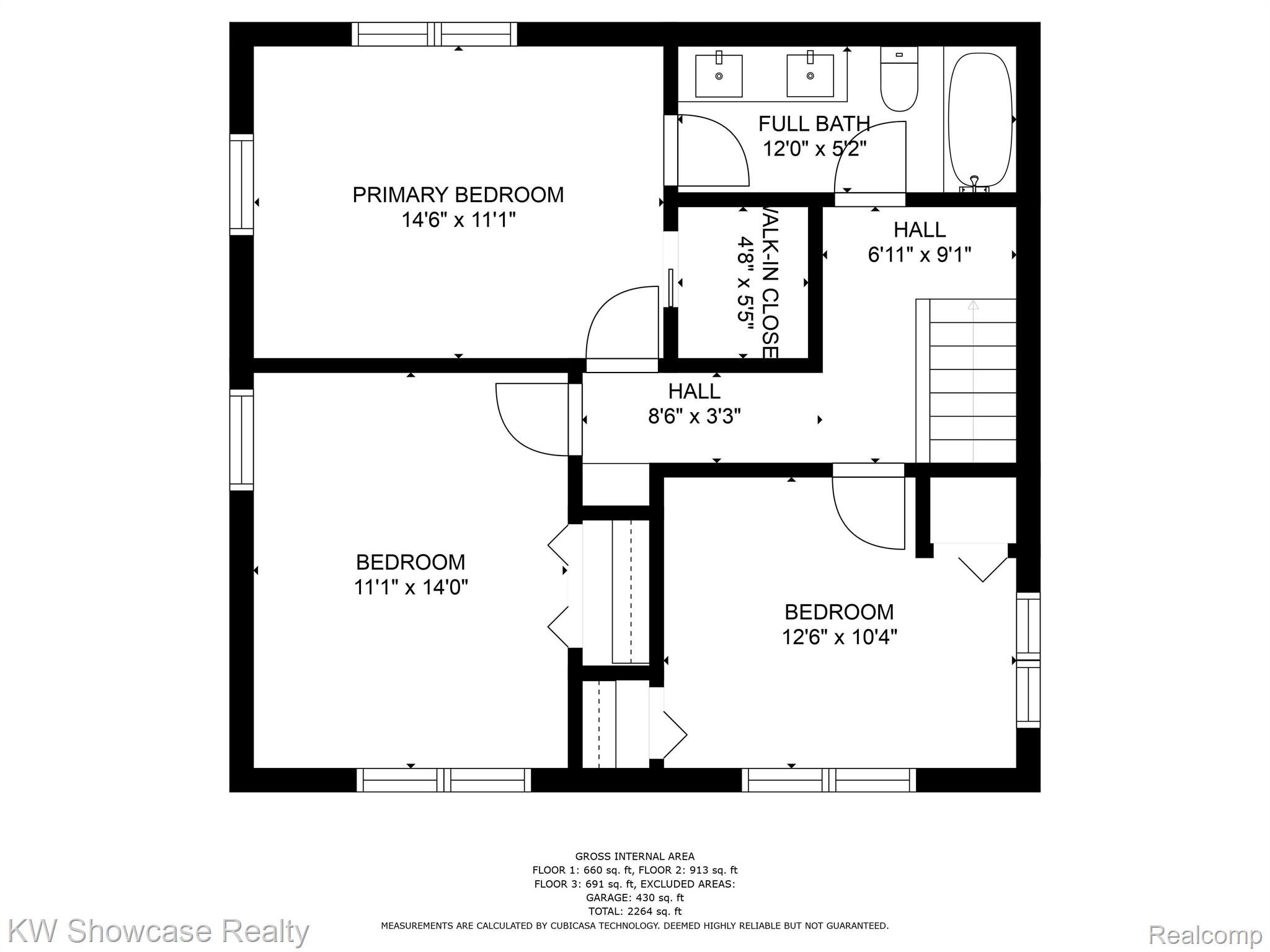 7131 Springridge Road West Bloomfield, MI 48322 - Photo 46 of 47 2nd Level floor plan