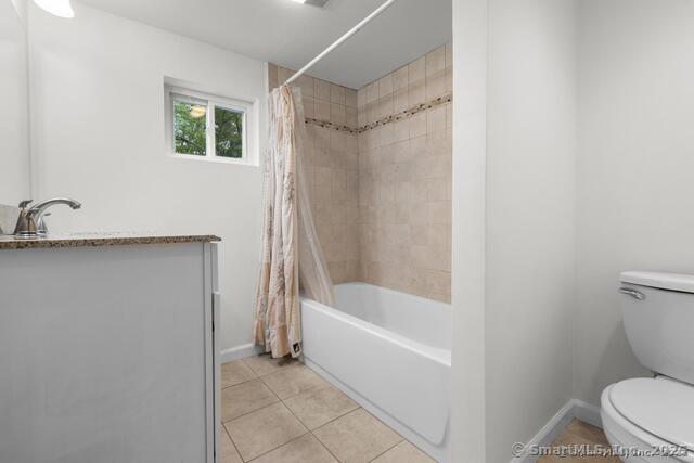 89 Book Hill Road Essex, CT 06426 - Photo 20 of 40 a bathroom with a granite countertop sink toilet and shower