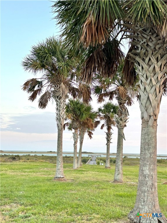 159 Chateau Way Port Port O'Connor, TX 77982 - Photo 11 of 40 a view of an ocean from a yard
