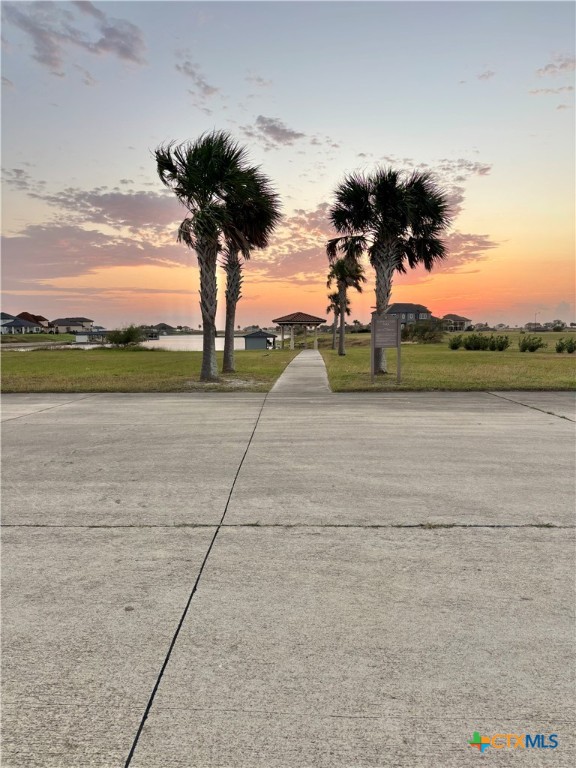 159 Chateau Way Port Port O'Connor, TX 77982 - Photo 13 of 40 a front view of a house with a yard and ocean view