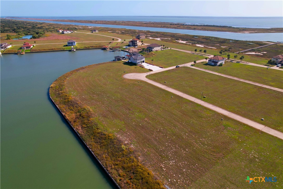 159 Chateau Way Port Port O'Connor, TX 77982 - Photo 35 of 40 a view of an ocean and trees