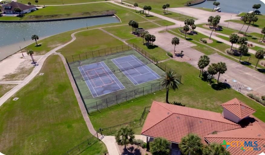159 Chateau Way Port Port O'Connor, TX 77982 - Photo 4 of 40 an aerial view of a pool