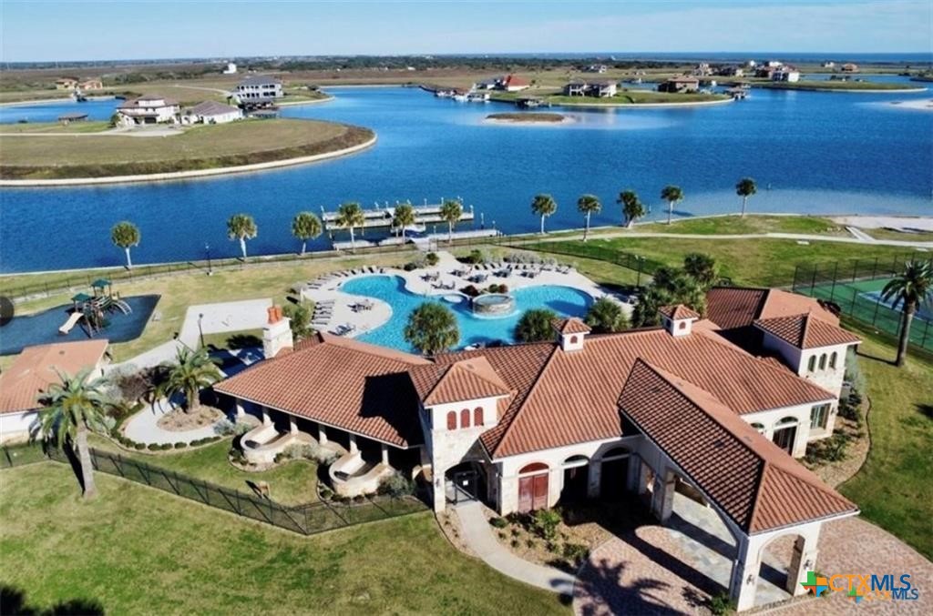159 Chateau Way Port Port O'Connor, TX 77982 - Photo 7 of 40 an aerial view of a house with outdoor space