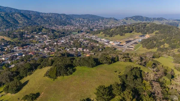 view of city and mountain