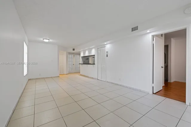 a view of empty room