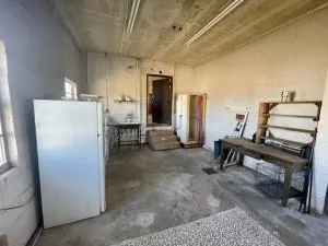 a view of a green field with lots of green space