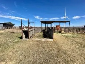 a view of a swimming pool with an ocean view
