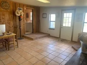 a view of room with furniture