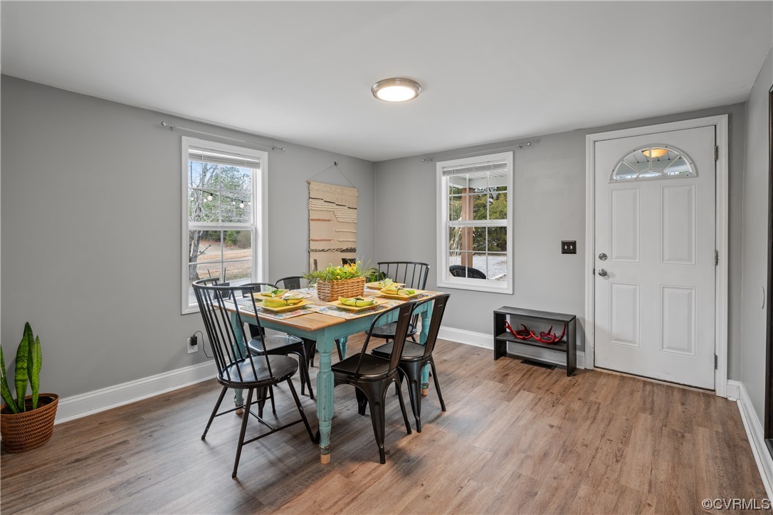12901 Ruth Hill Road Church Road, VA 23833 - Photo 8 of 50 a view of a dining room with furniture and wooden floor
