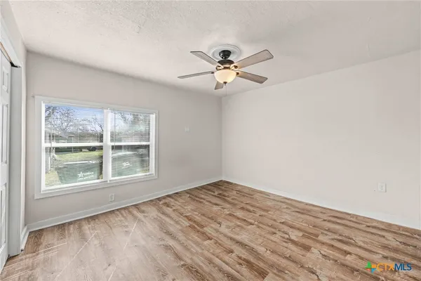 wooden floor in an empty room