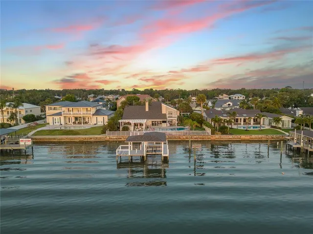 a view of a city from a terrace