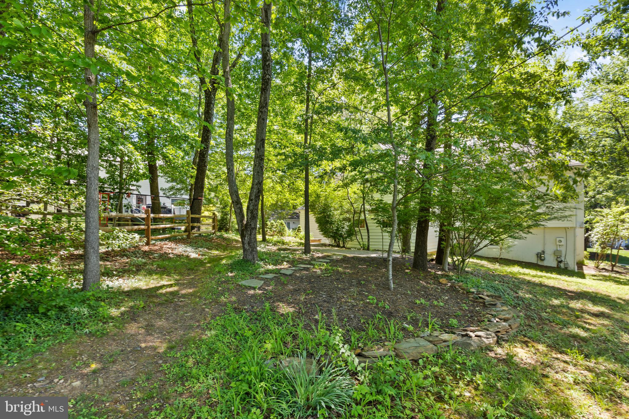 11019 Ring Road Reston, VA 20190 - Photo 78 of 78 a big yard with lots of green space and trees