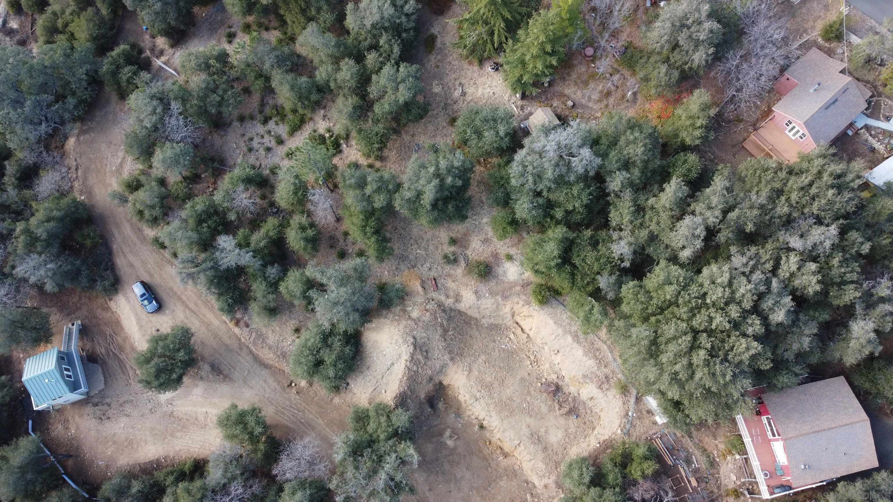 2670 Lot A Road Julian, CA 92036 - Photo 5 of 5 an aerial view of a house with lots of trees