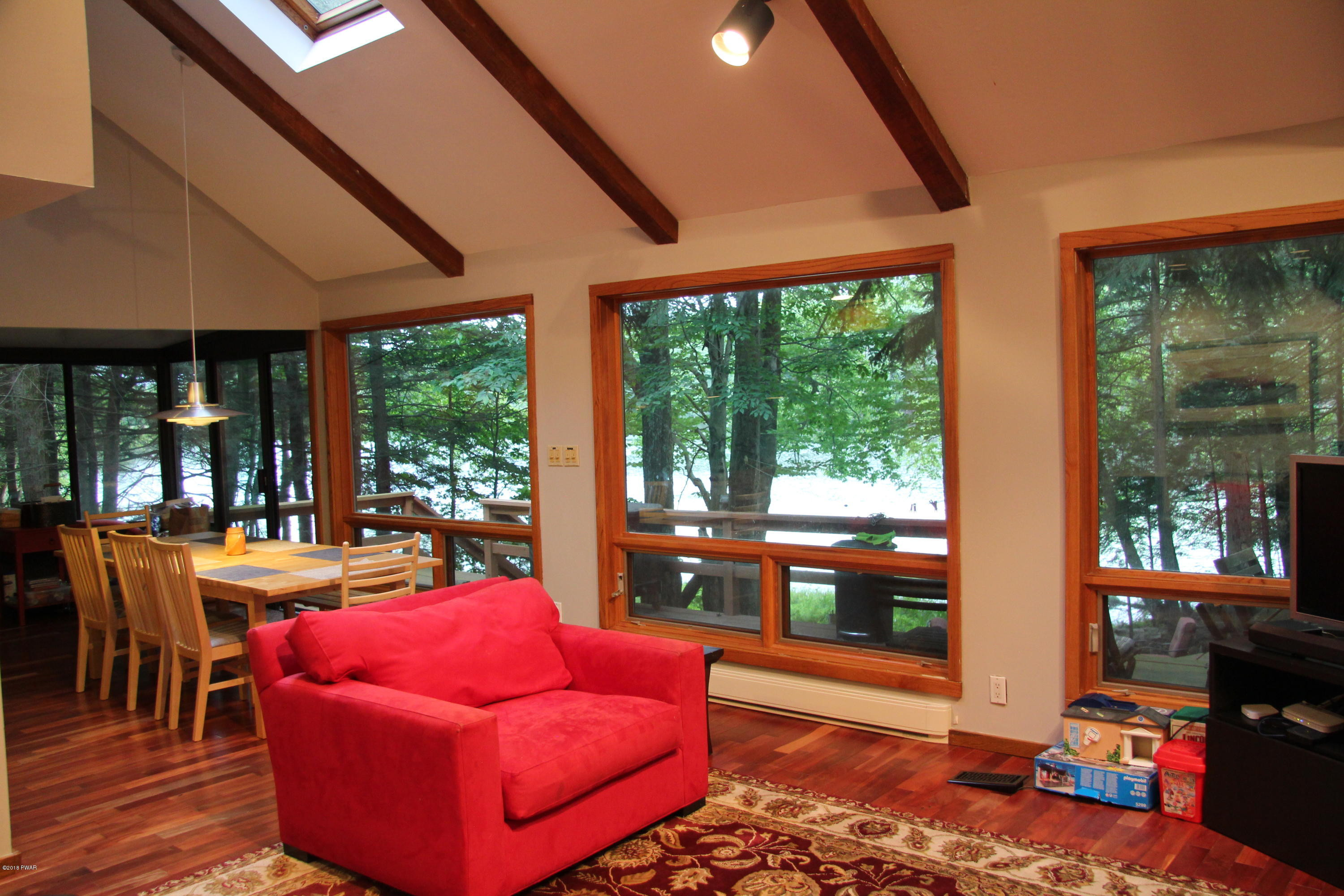 3034 Northgate Road Lake Ariel, PA 18436 - Photo 15 of 38 a outdoor living space with furniture and garden view