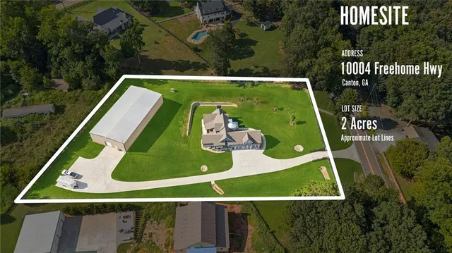 $1,695,000 | 10004 Freehome Highway, Canton, GA 30115