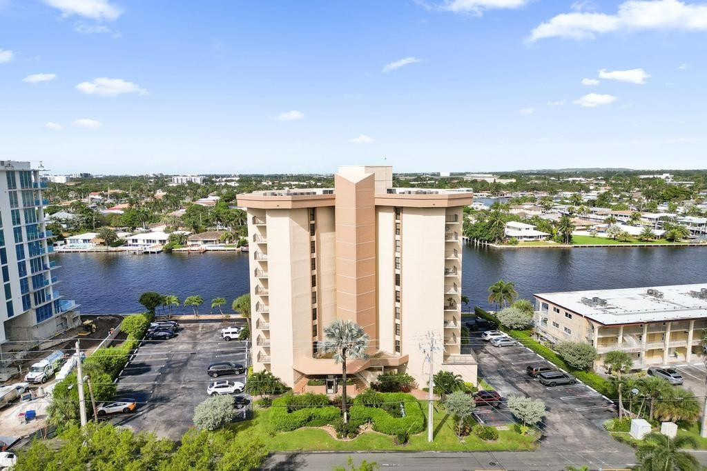 501 North Riverside Drive, Unit 203 Pompano Beach, FL 33062 - Photo 3 of 63 a view of a city with tall buildings