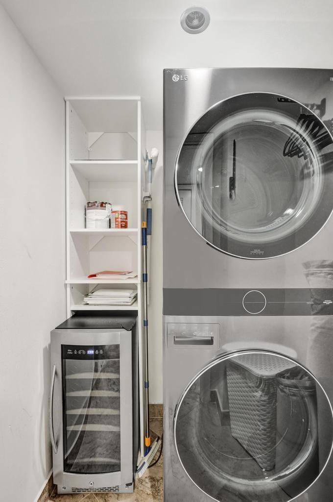 501 North Riverside Drive, Unit 203 Pompano Beach, FL 33062 - Photo 40 of 63 a utility room with washing machine