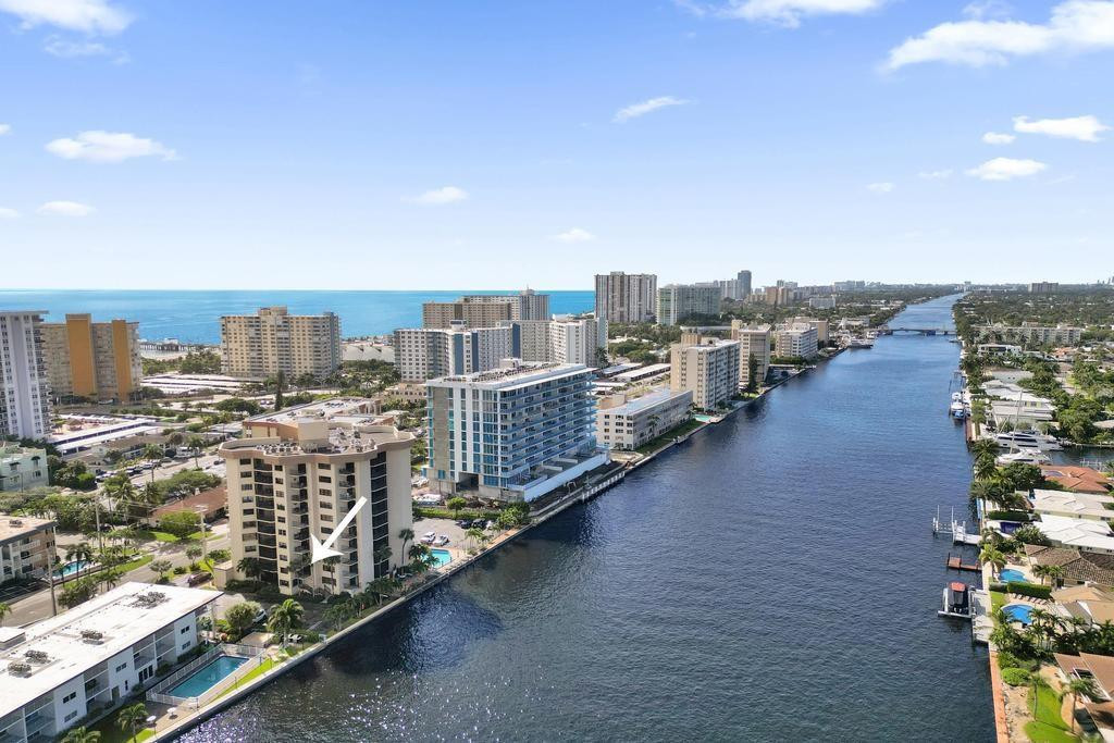 501 North Riverside Drive, Unit 203 Pompano Beach, FL 33062 - Photo 49 of 63 a view of a city with an ocean