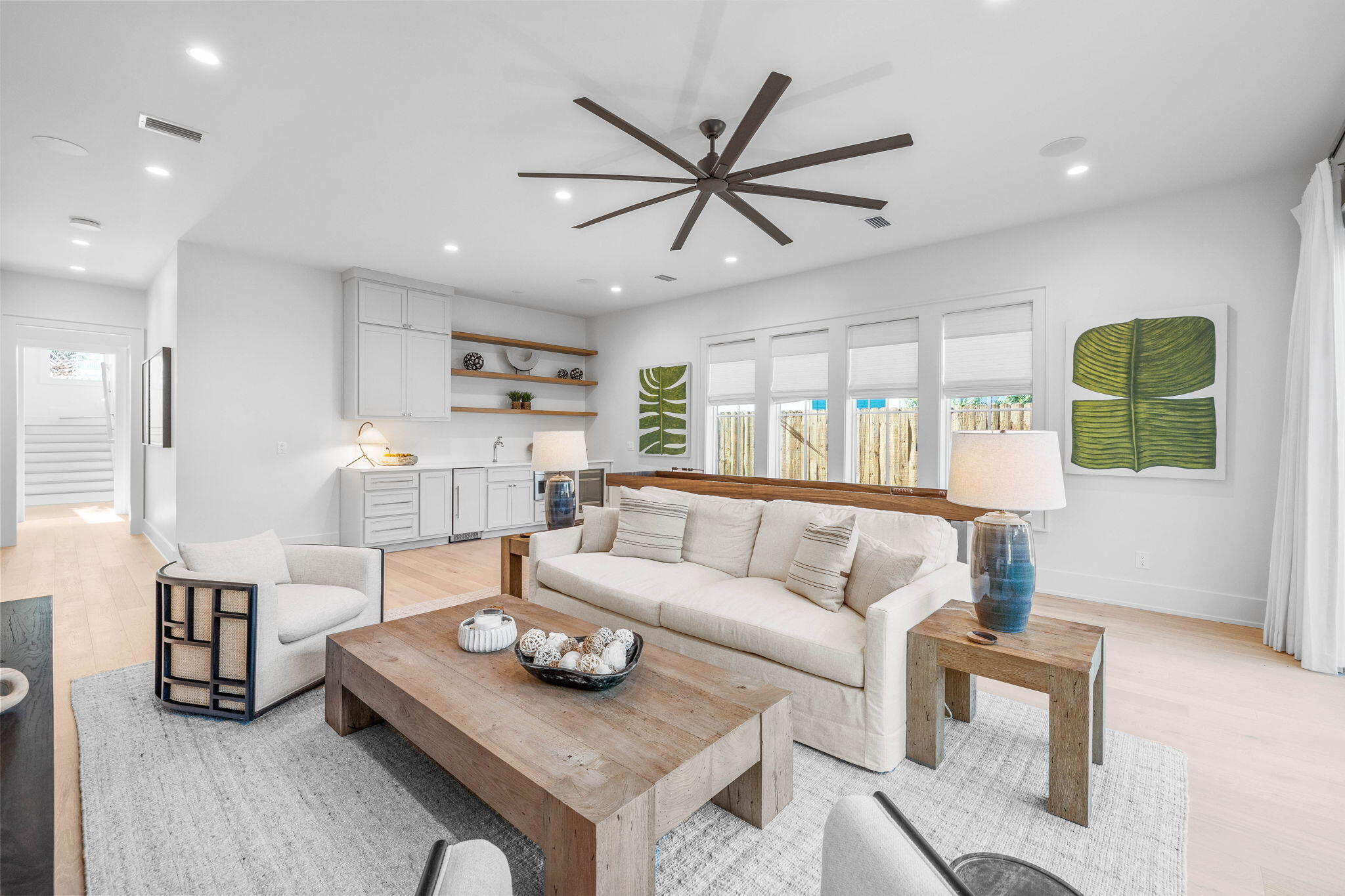 8069 East County Highway 30A Inlet Beach, FL 32461 - Photo 20 of 119 a living room with furniture and a wooden floor