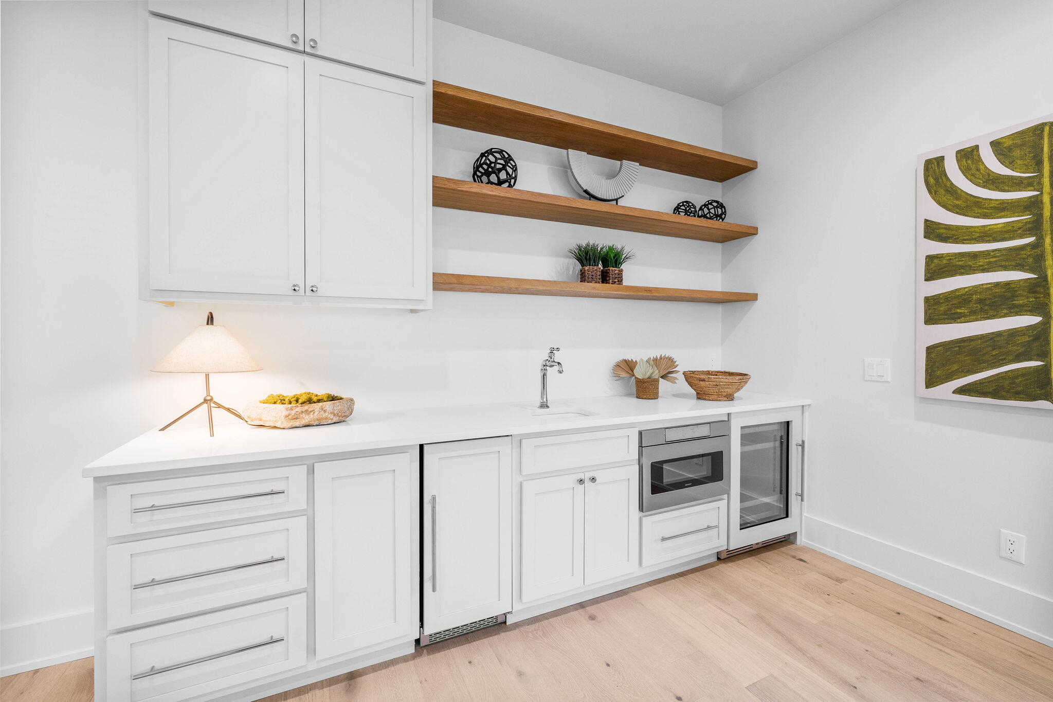 8069 East County Highway 30A Inlet Beach, FL 32461 - Photo 23 of 119 a kitchen with white cabinets and white appliances