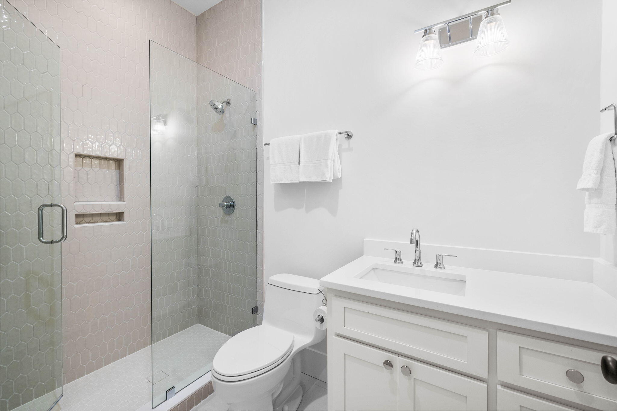 8069 East County Highway 30A Inlet Beach, FL 32461 - Photo 34 of 119 a bathroom with a sink toilet and shower