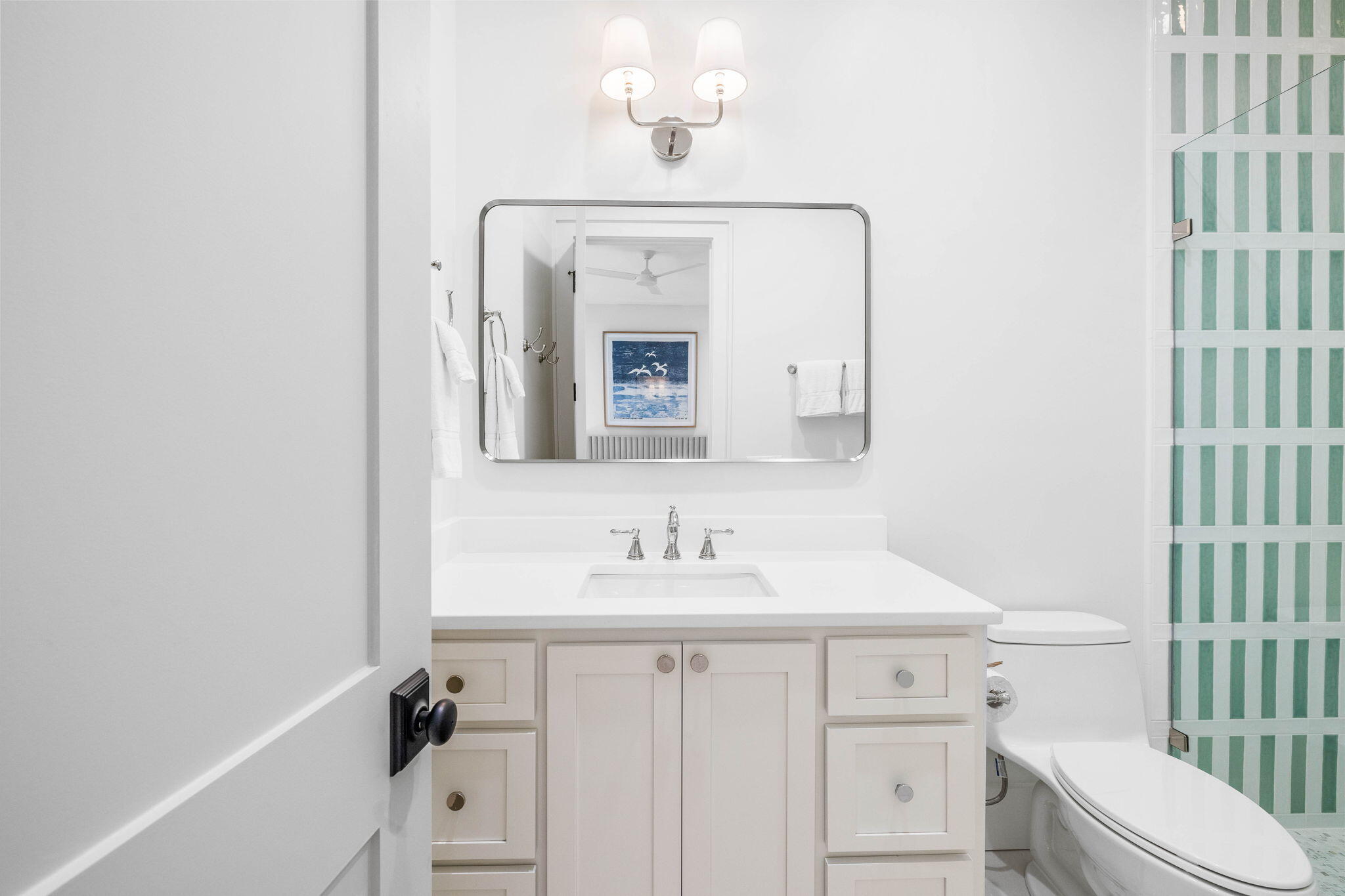 8069 East County Highway 30A Inlet Beach, FL 32461 - Photo 51 of 119 a bathroom with a sink vanity and toilet