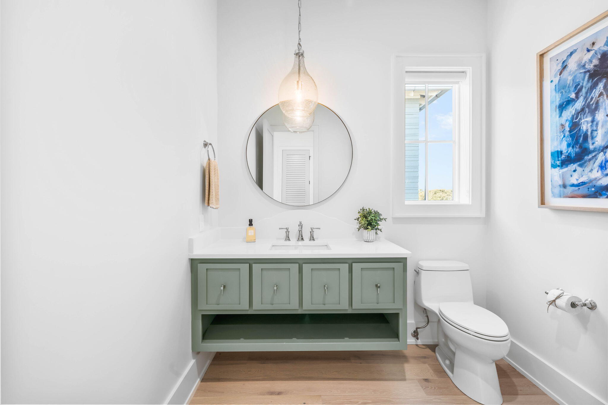 8069 East County Highway 30A Inlet Beach, FL 32461 - Photo 76 of 119 Powder Bath