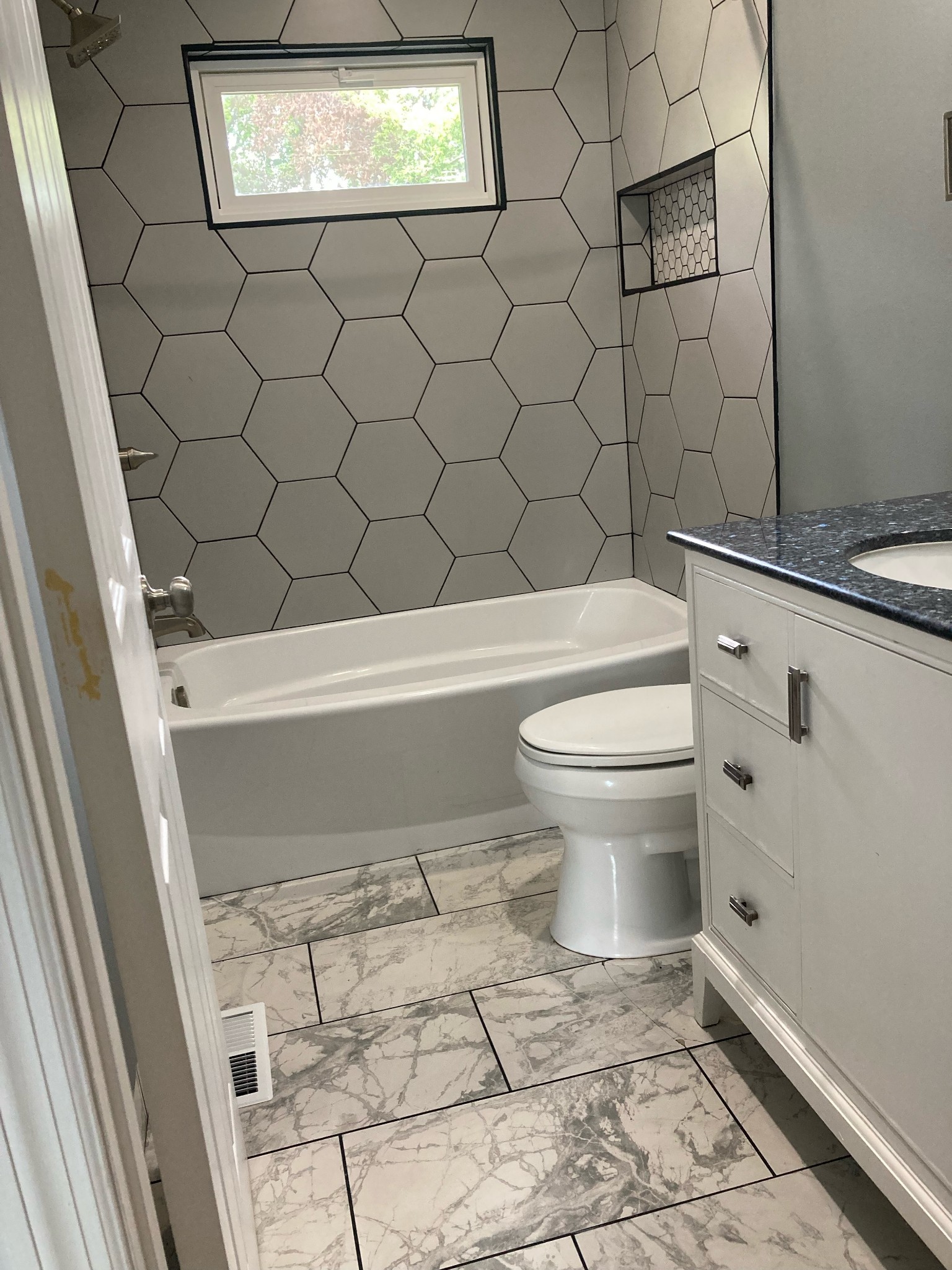 508 Roundup Road Smyrna, TN 37167 - Photo 21 of 33 a bathroom with a toilet and a shower curtain