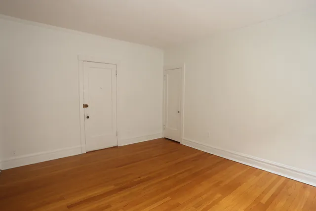 a view of empty room