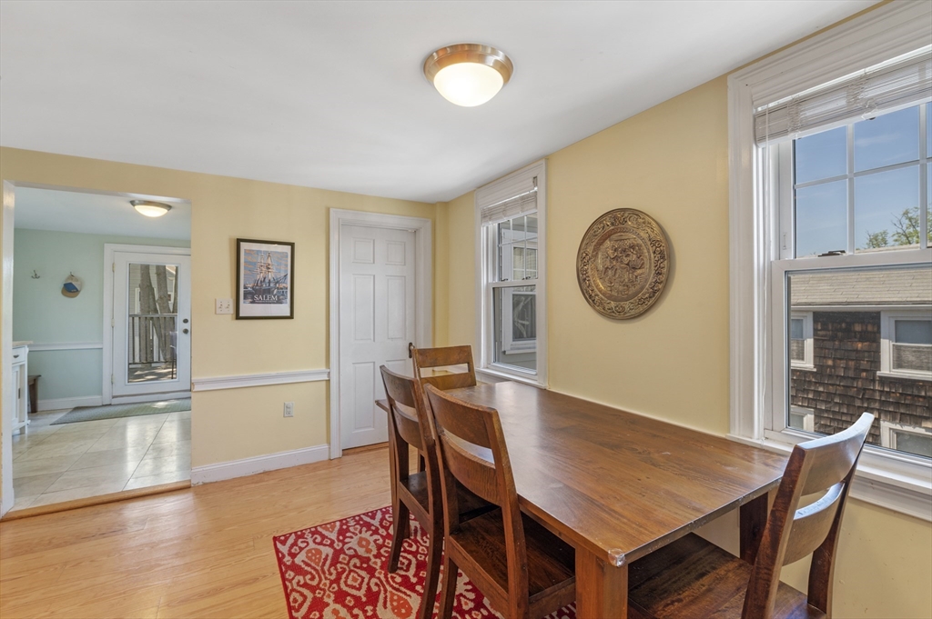 11 Williams Street, Unit 2 Salem, MA 01970 - Photo 11 of 33 a view of a dining room with furniture and wooden floor