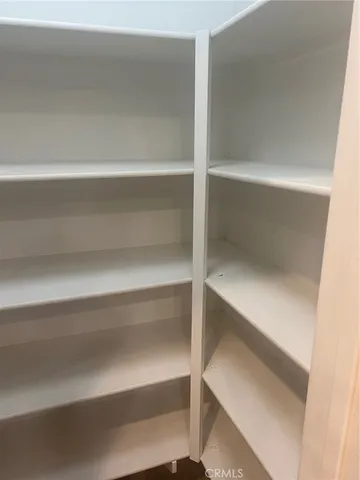 a close view of closet