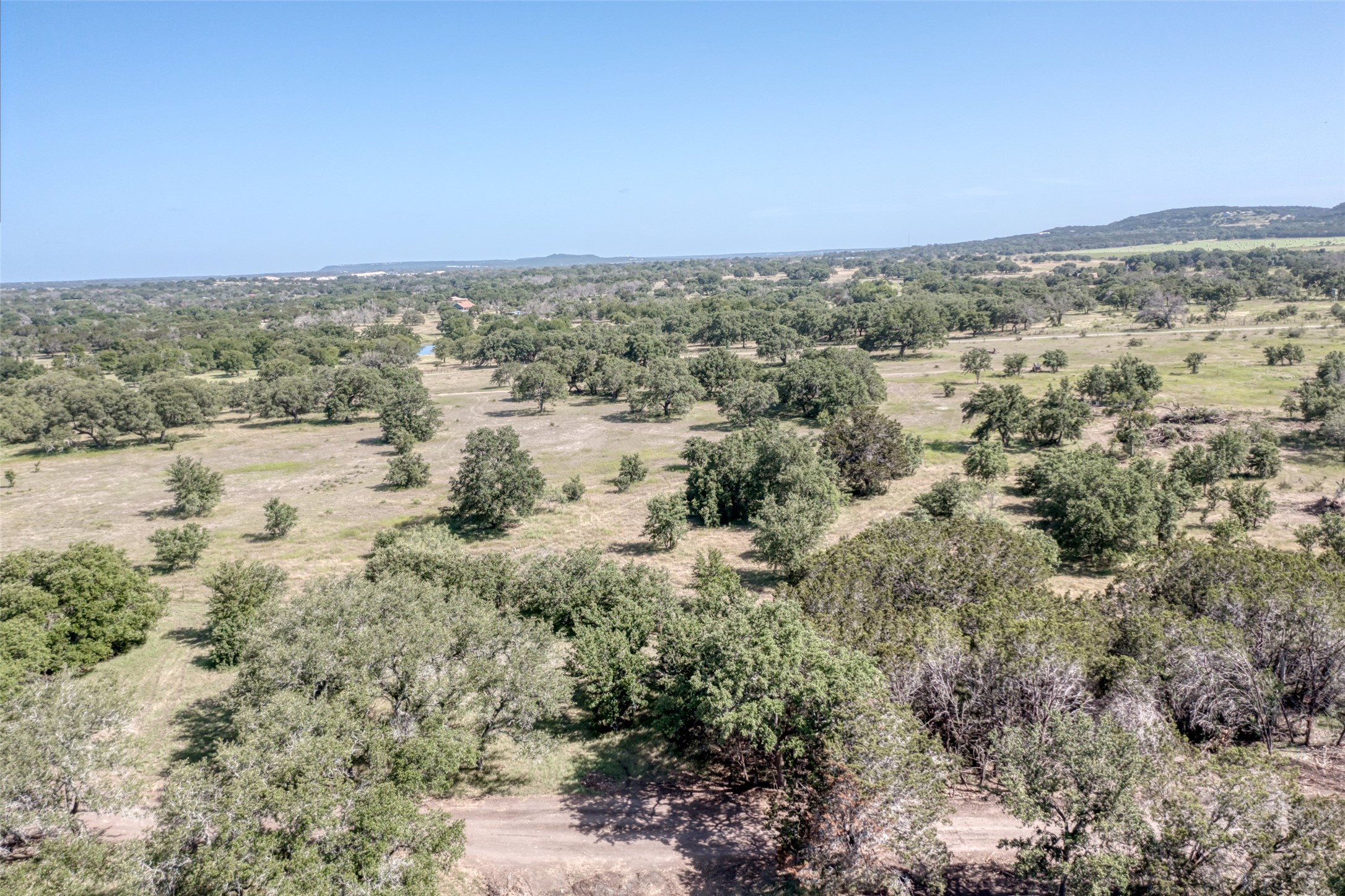 Lot 3 County 340 Road Burnet, TX 78611 - Photo 12 of 12 an aerial view of house with yard and mountain view in back