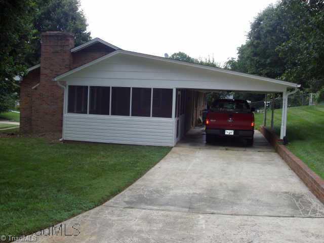 2980 Northbridge Road Winston-Salem, NC 27103 - Photo 2 of 8 Other. One Car Attached Carport w/ Screened Porch.