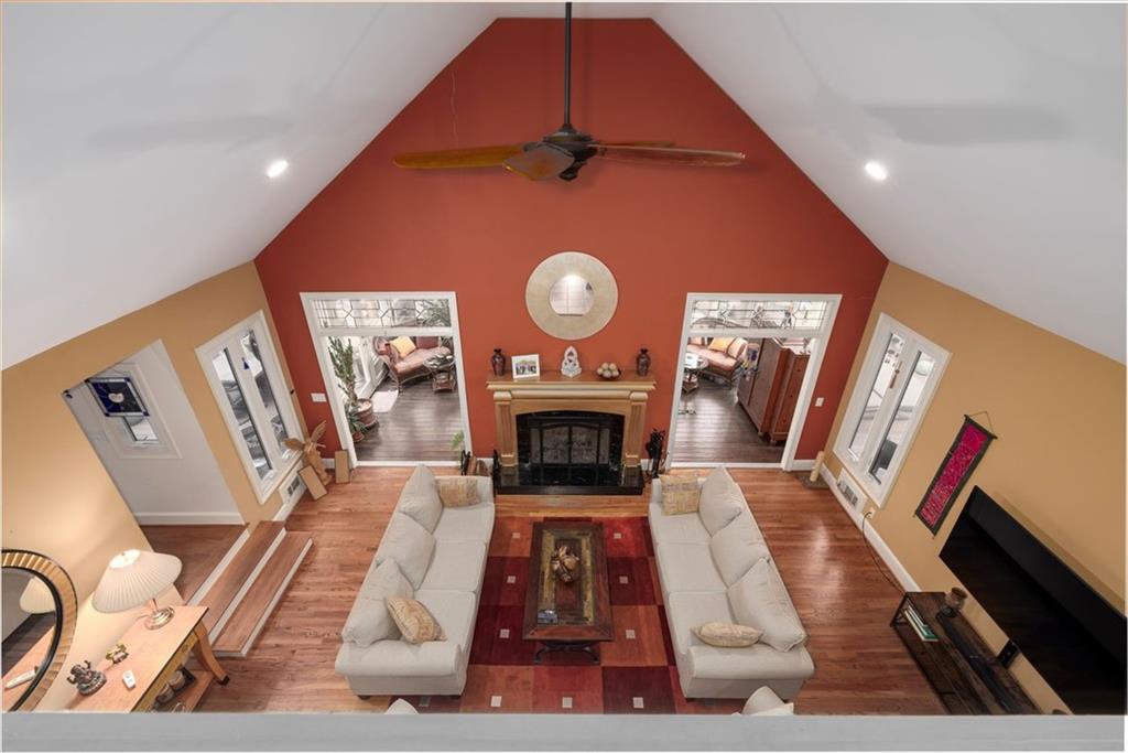 2010 Carrington Court Smoke Rise, GA 30087 - Photo 27 of 56 a living room with furniture and a fireplace