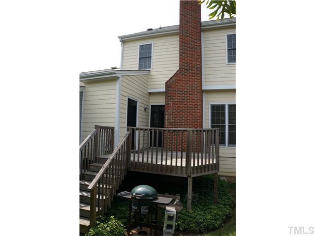 8444 Wycombe Lane Raleigh, NC 27615 - Photo 2 of 25 Backs up to a pretty natural buffer. Deck replaced 2007! Outside storage! Great space for outdoor entertaining.